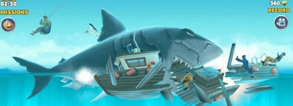 hungry-shark-evolution-mod-apk-electric-shark